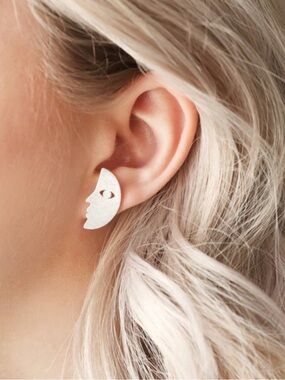 Half Moon Earrings